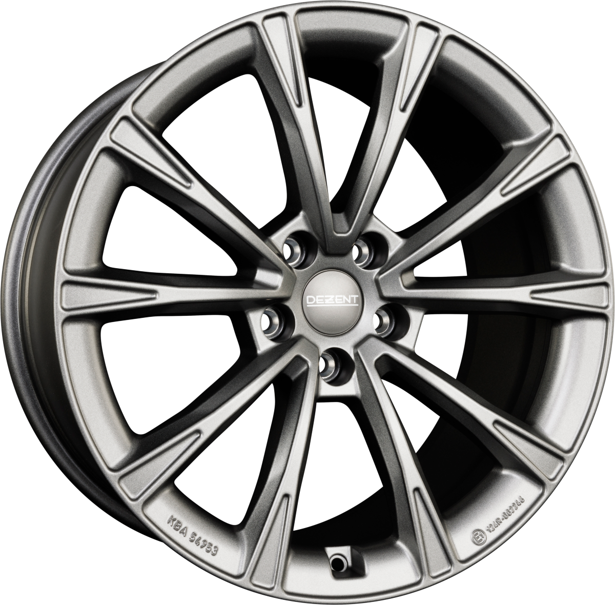 Dezent AR GRAPHITE - Graphite Matt Alufelge 9x20 Zoll ET34 LK 5x114.3 ML64.1 – Bild 2