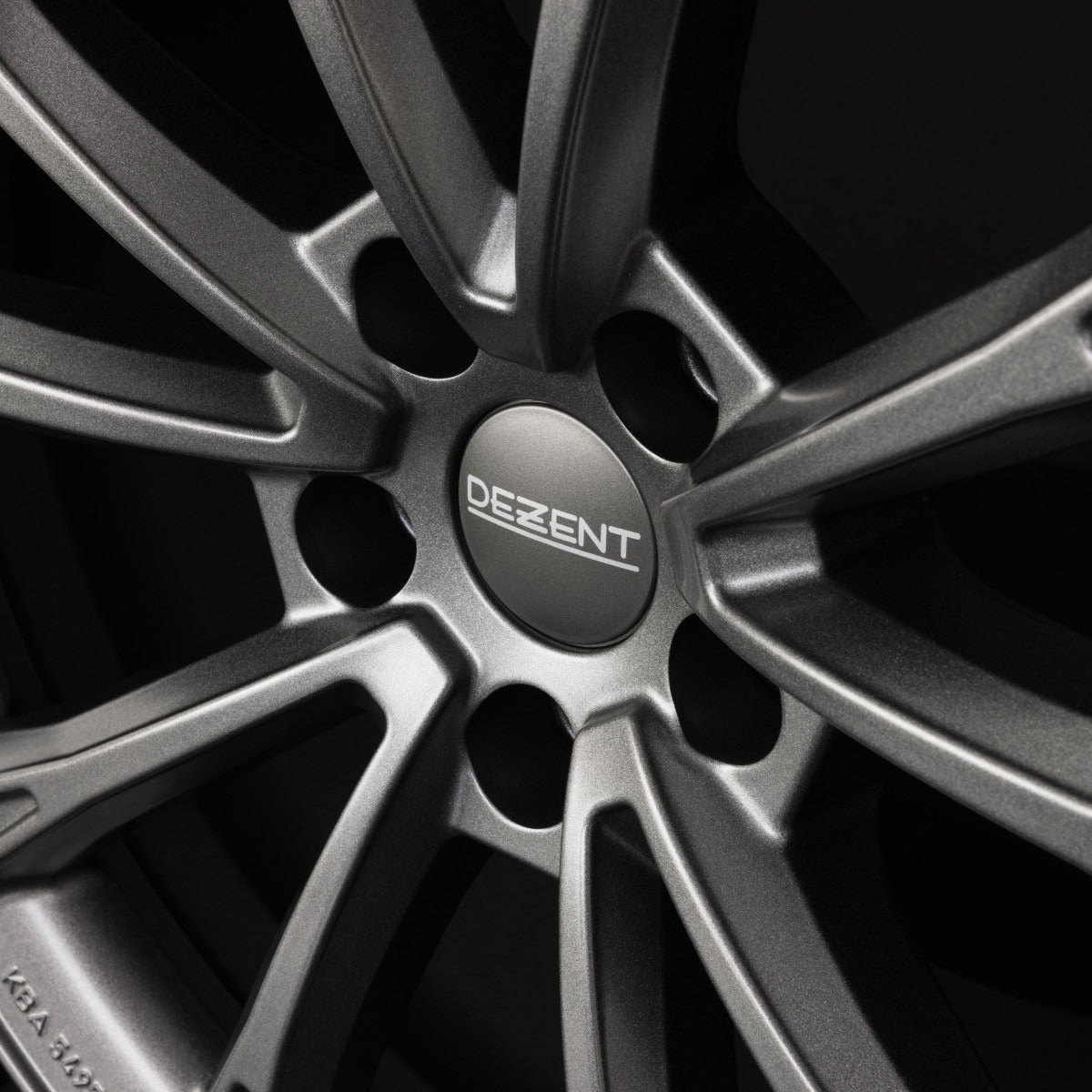 Dezent AR GRAPHITE - Graphite Matt Alufelge 9x20 Zoll ET34 LK 5x114.3 ML64.1 – Bild 3