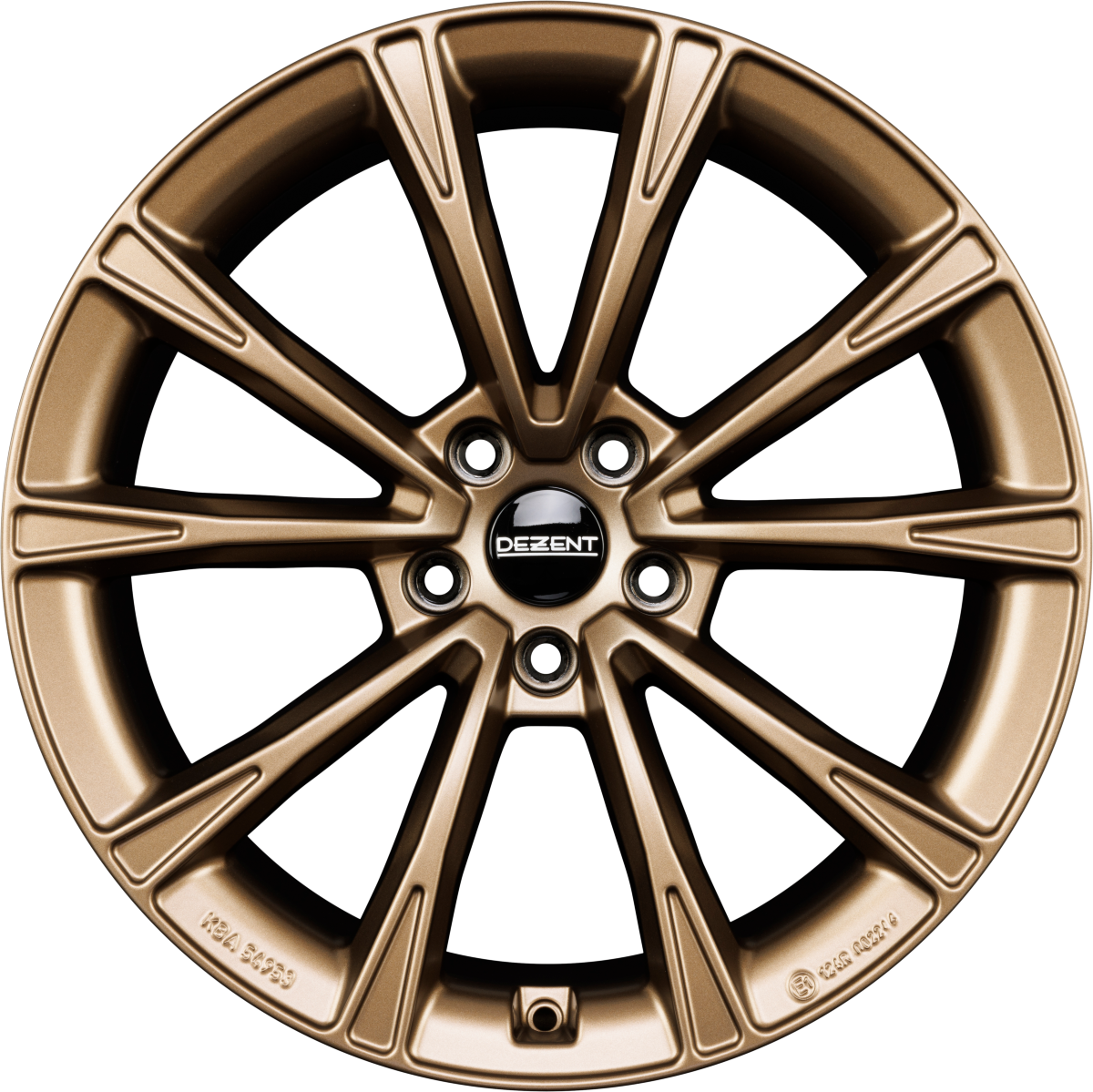Dezent AR BRONZE - Bronze Matt Alufelge 9x20 Zoll ET34 LK 5x114.3 ML64.1