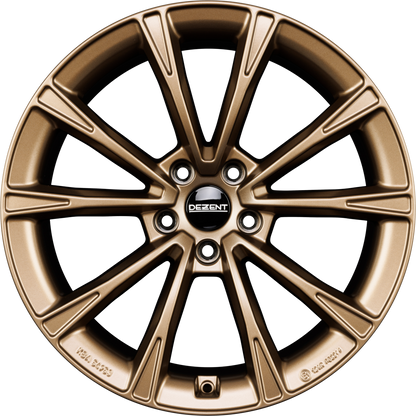 Dezent AR BRONZE - Bronze Matt Alufelge 9x20 Zoll ET34 LK 5x114.3 ML64.1
