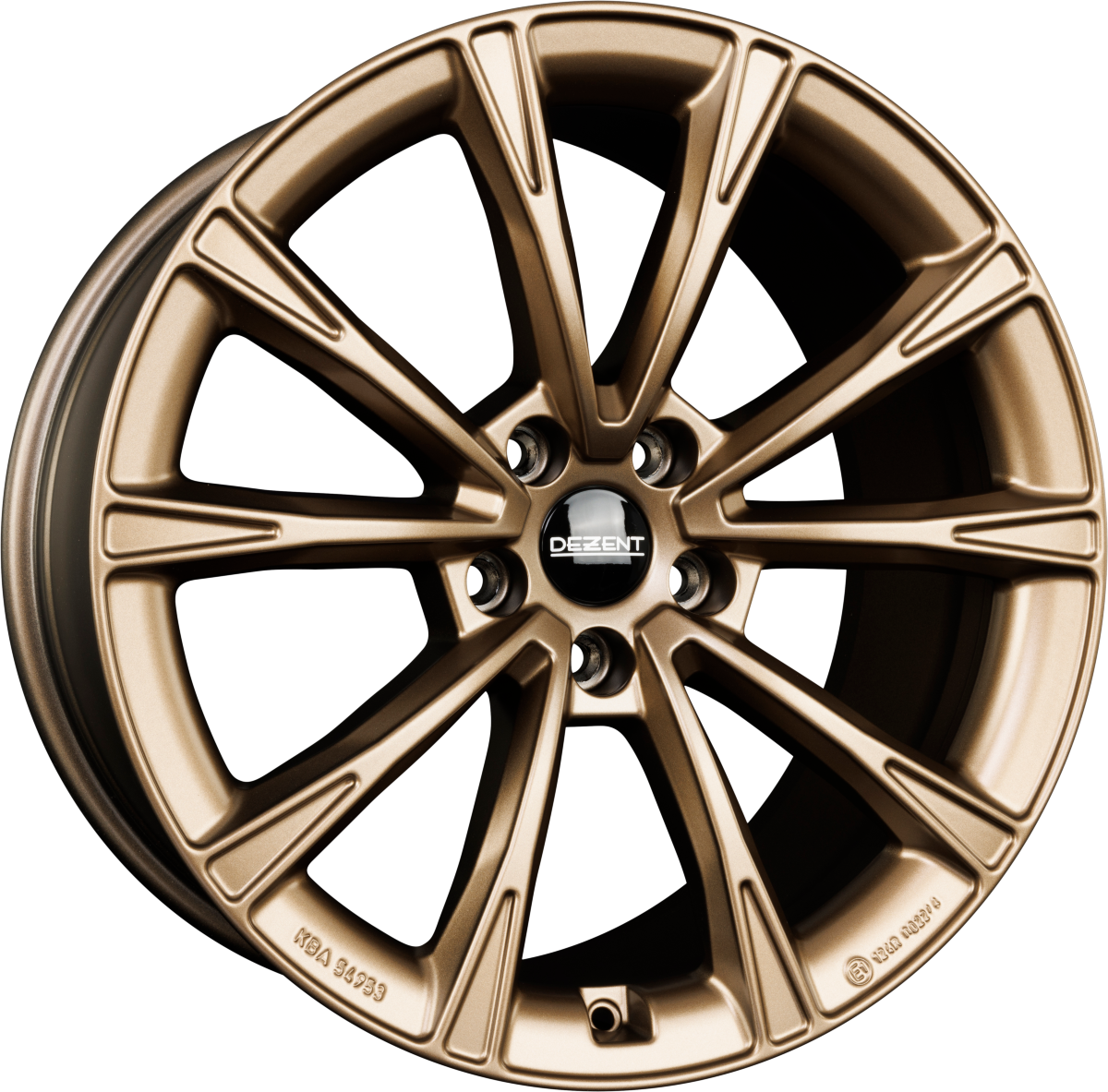 Dezent AR BRONZE - Bronze Matt Alufelge 9x20 Zoll ET34 LK 5x114.3 ML64.1 – Bild 2