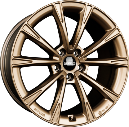 Dezent AR BRONZE - Bronze Matt Alufelge 9x20 Zoll ET34 LK 5x114.3 ML64.1 – Bild 2