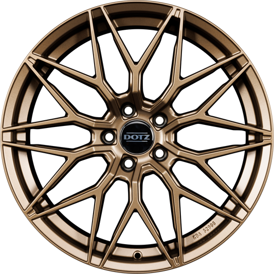 Dotz Suzuka BRONZE - Bronze Matt Alufelge 8x18 Zoll ET48 LK 5x112 ML70.1