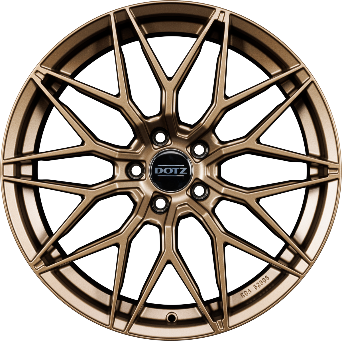 Dotz Suzuka BRONZE - Bronze Matt Alufelge 8x18 Zoll ET48 LK 5x112 ML70.1