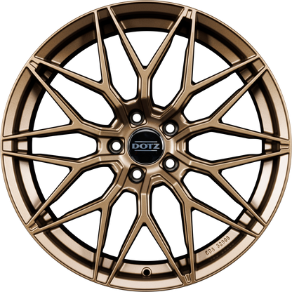 Dotz Suzuka BRONZE - Bronze Matt Alufelge 8x18 Zoll ET48 LK 5x112 ML70.1