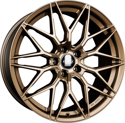 Dotz Suzuka BRONZE - Bronze Matt Alufelge 8x18 Zoll ET48 LK 5x112 ML70.1 – Bild 2
