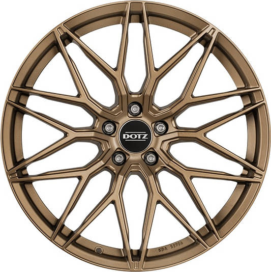 Dotz Suzuka bronze matt Alufelge 8x18 Zoll ET35 LK 5x120 ML72.6 – Bild 2