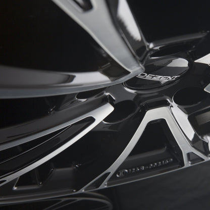 Dezent AR DARK - Schwarz Frontpoliert Alufelge 8.5x19 Zoll ET38 LK 5x114.3 ML64.1 – Bild 3