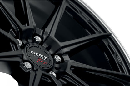 Dotz Sonoma black matt/polished lip 8.5x19 ET38 - LK5/112 ML57.1 – Bild 4