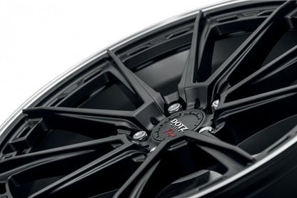 Dotz Sonoma black matt/polished lip 8.5x19 ET38 - LK5/112 ML57.1 – Bild 5