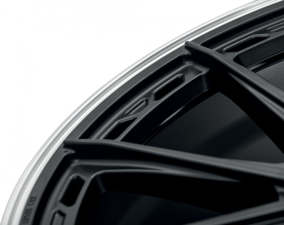 Dotz Sonoma black matt/polished lip 9.5x19 ET44 - LK5/112 ML70.1 – Bild 7