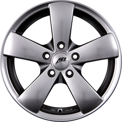 AEZ Wave High Gloss Alufelge 7.5x17 Zoll ET38 LK 5x114.3 ML71.6