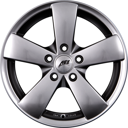 AEZ Wave High Gloss Alufelge 7.5x17 Zoll ET38 LK 5x114.3 ML71.6