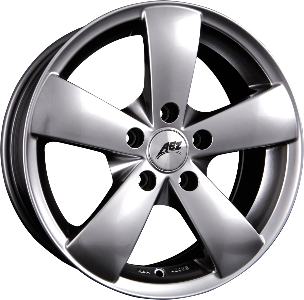 AEZ Wave High Gloss Alufelge 7.5x17 Zoll ET38 LK 5x114.3 ML71.6 – Bild 2