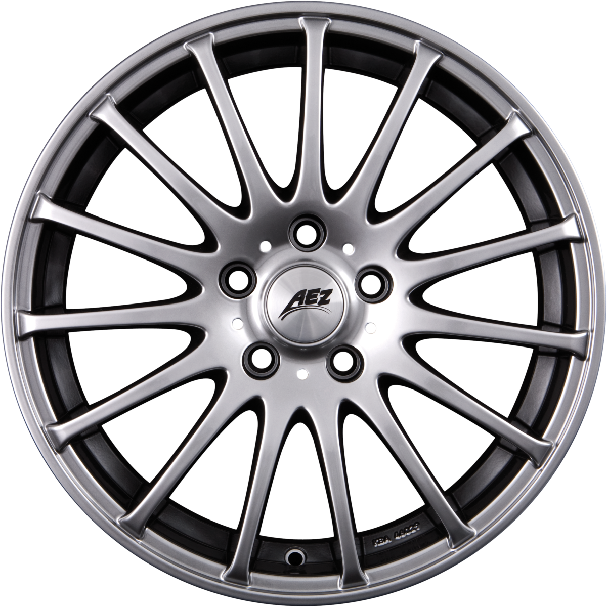 AEZ XYLO High Gloss Alufelge 7x17 Zoll ET40 LK 5x114.3 ML71.6