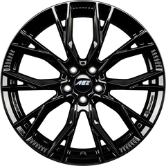 AEZ Toronto BLACK - Schwarz Glänzend Alufelge 8x19 Zoll ET34 LK 5x112 ML66.6