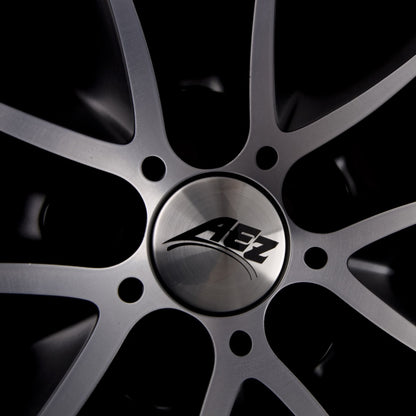 AEZ Excite DARK Matt-Schwarz Frontpoliert Alufelge 7.5x17 Zoll ET48 LK 5x112 ML70.1 – Bild 4