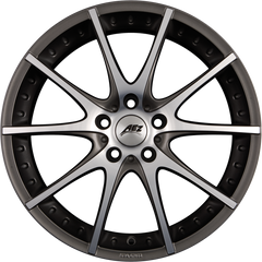 AEZ Tidore DARK Antracite Matt Frontpoliert Alufelge 7x17 Zoll ET48 LK 5x112 ML70.1