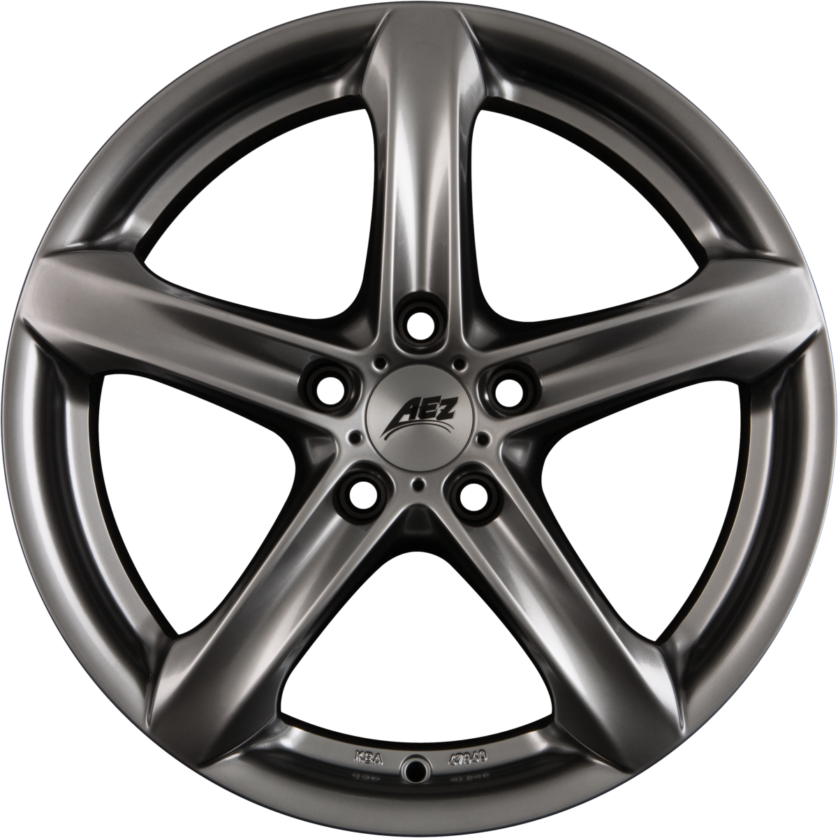 AEZ Yacht High Gloss Alufelge 7x16 Zoll ET40 LK 5x105 ML56.6