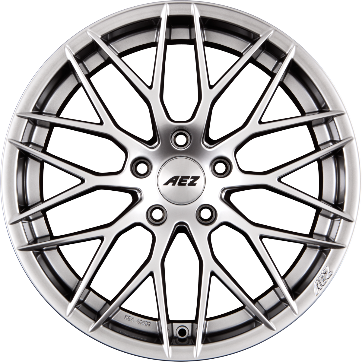 AEZ Antigua High Gloss Alufelge 9.5x19 Zoll ET17 LK 5x120 ML72.6