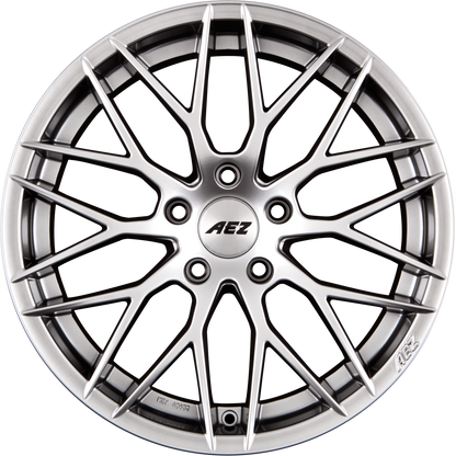 AEZ Antigua High Gloss Alufelge 9.5x19 Zoll ET17 LK 5x120 ML72.6