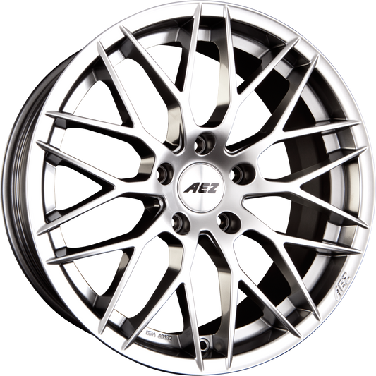 AEZ Antigua High Gloss Alufelge 9.5x19 Zoll ET17 LK 5x120 ML72.6 – Bild 2