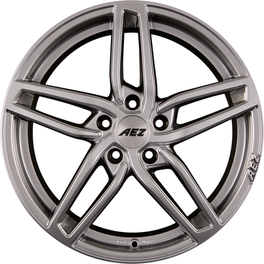 AEZ Genua High Gloss Alufelge 7.5x17 Zoll ET36 LK 5x100 ML57.1