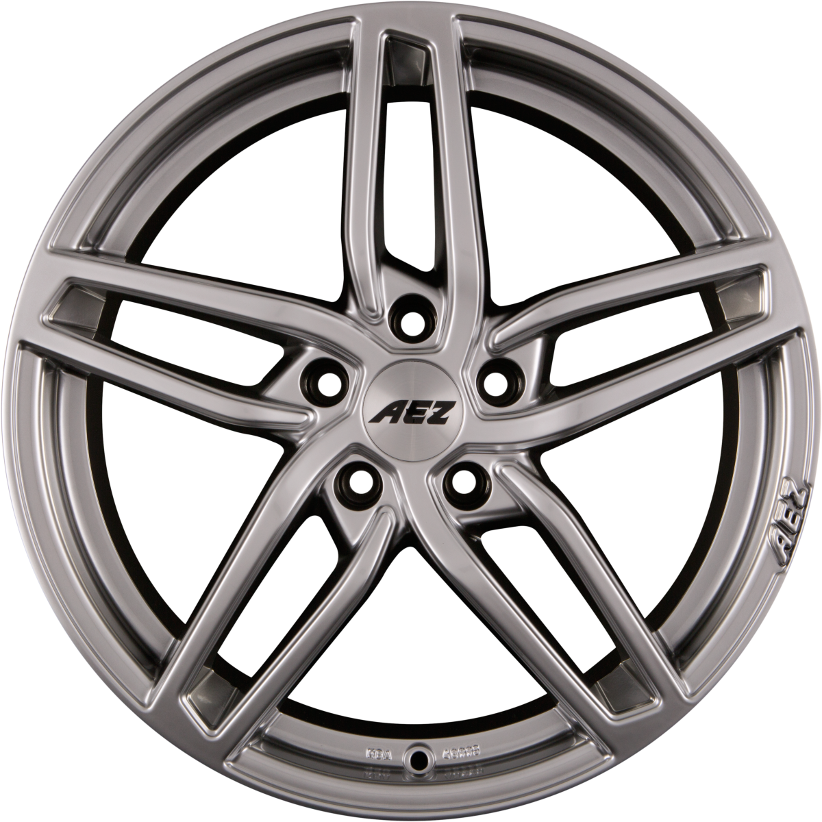 AEZ Genua High Gloss Alufelge 7.5x17 Zoll ET36 LK 5x100 ML57.1