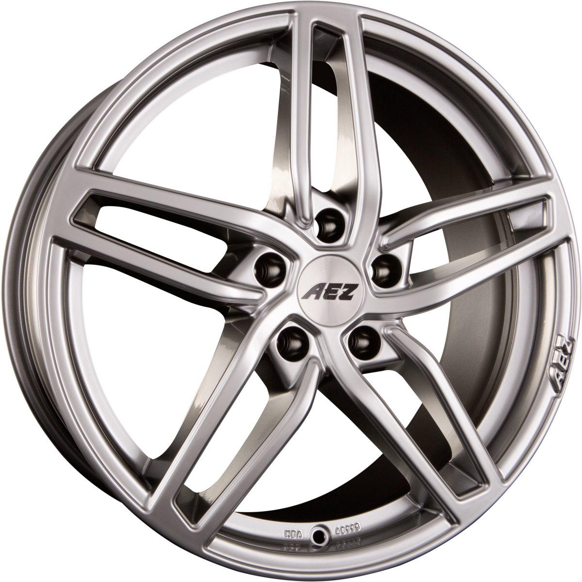 AEZ Genua High Gloss Alufelge 7.5x17 Zoll ET36 LK 5x100 ML57.1 – Bild 2