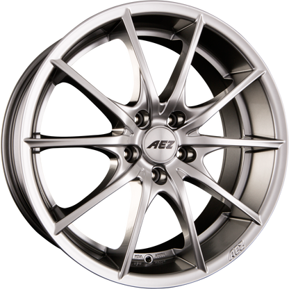 AEZ Bridge High Gloss Alufelge 8x17 Zoll ET48 LK 5x108 ML70.1 – Bild 2
