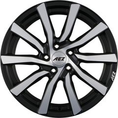 AEZ Reef SUV Black Matt Polished Alufelge 9x19 Zoll ET50 LK 5x130 ML71.6