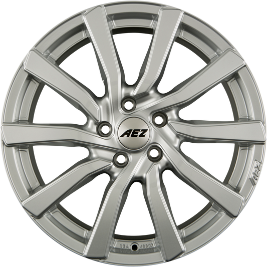 AEZ Reef SILVER - Silber Alufelge 8x19 Zoll ET38 LK 5x114.3 ML71.6