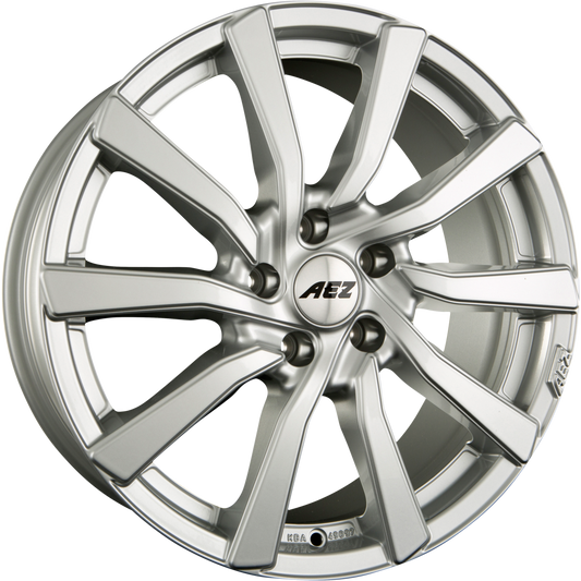 AEZ Reef SILVER - Silber Alufelge 8x19 Zoll ET38 LK 5x114.3 ML71.6 – Bild 2