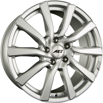 AEZ Reef SILVER - Silber Alufelge 8x19 Zoll ET38 LK 5x114.3 ML71.6 – Bild 2