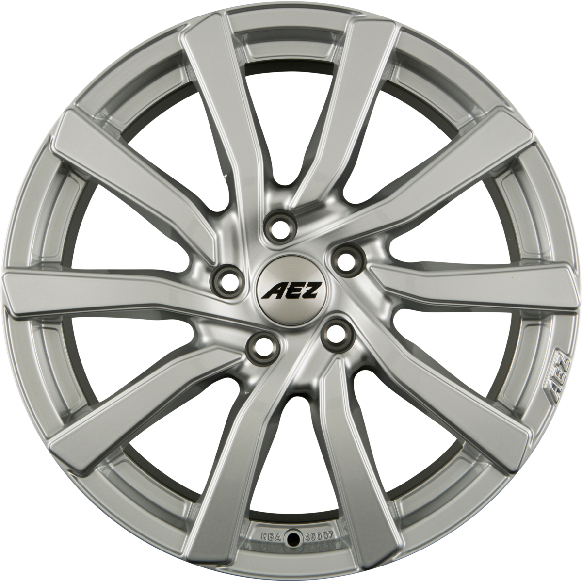 AEZ Reef SUV SILVER - Silber Alufelge 9x20 Zoll ET35 LK 5x108 ML70.1
