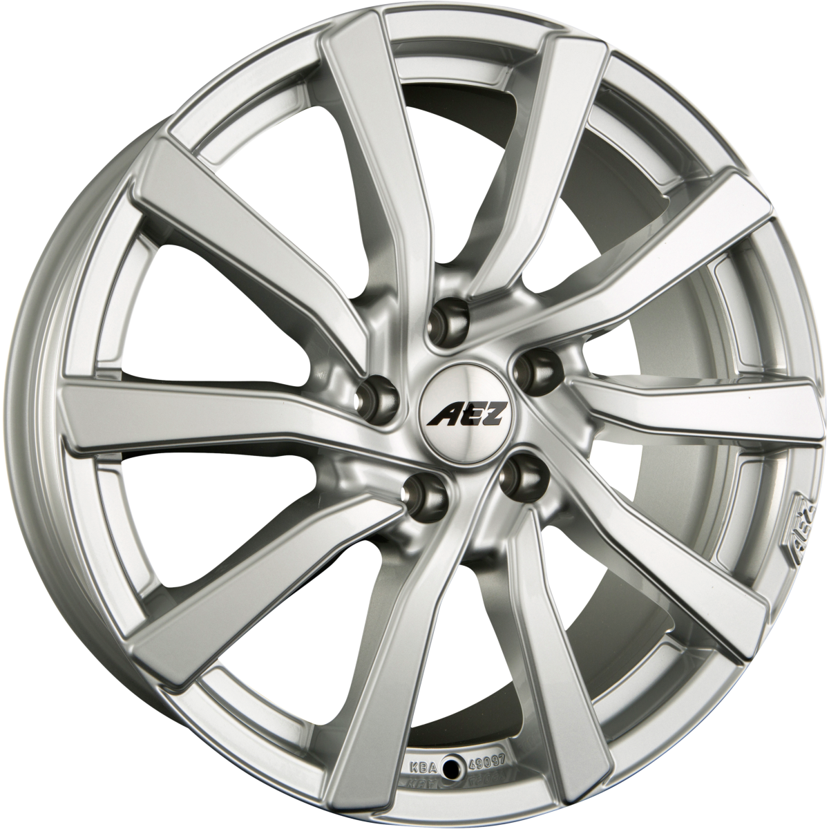 AEZ Reef SUV SILVER - Silber Alufelge 9x20 Zoll ET35 LK 5x108 ML70.1 – Bild 2