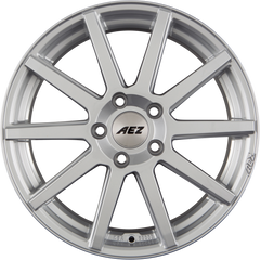 AEZ Straight SHINE Silver Alufelge 7.5x17 Zoll ET45 LK 5x112 ML70.1