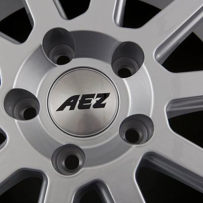 AEZ Straight SHINE Silver Alufelge 9.5x19 Zoll ET45 LK 5x112 ML70.1 – Bild 5