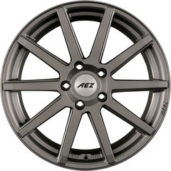 AEZ Straight DARK Graphite Matt Alufelge 7.5x17 Zoll ET35 LK 5x120 ML72.6