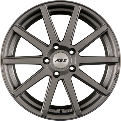 AEZ Straight DARK Graphite Matt Alufelge 7.5x17 Zoll ET35 LK 5x120 ML72.6