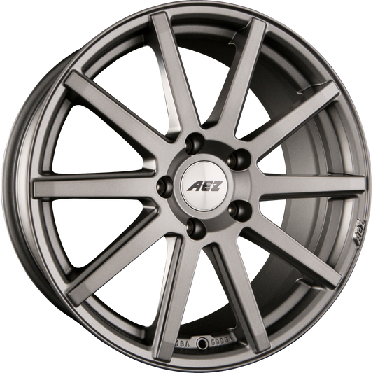 AEZ Straight DARK Graphite Matt Alufelge 7.5x17 Zoll ET35 LK 5x120 ML72.6 – Bild 2