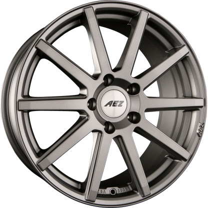 AEZ Straight DARK Graphite Matt Alufelge 7.5x17 Zoll ET35 LK 5x120 ML72.6 – Bild 2