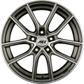AEZ Raise Gunmetal Polished Alufelge 8x18 Zoll ET48 LK 5x112 ML70.1