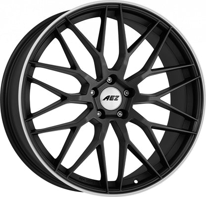 AEZ Crest graphite matt polished lip Alufelge