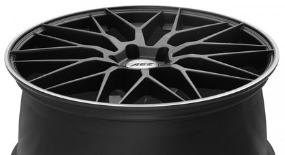 AEZ Crest graphite matt polished lip Alufelge – Bild 4