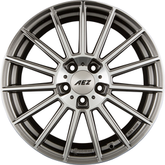AEZ Steam Gunmetal Polished Alufelge 8x18 Zoll ET52 LK 5x120 ML72.6