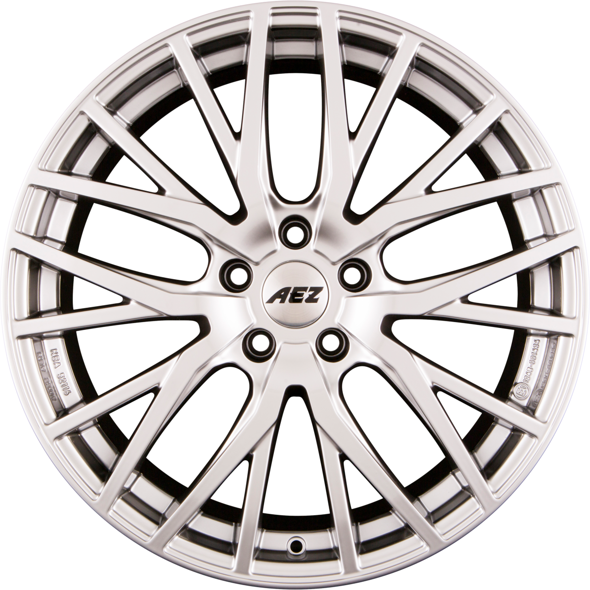 AEZ Panama High Gloss Alufelge 8x19 Zoll ET38 LK 5x112 ML66.6