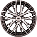 AEZ Panama DARK - Gunmetal Polished Alufelge 8.5x19 Zoll ET38 LK 5x120 ML72.6