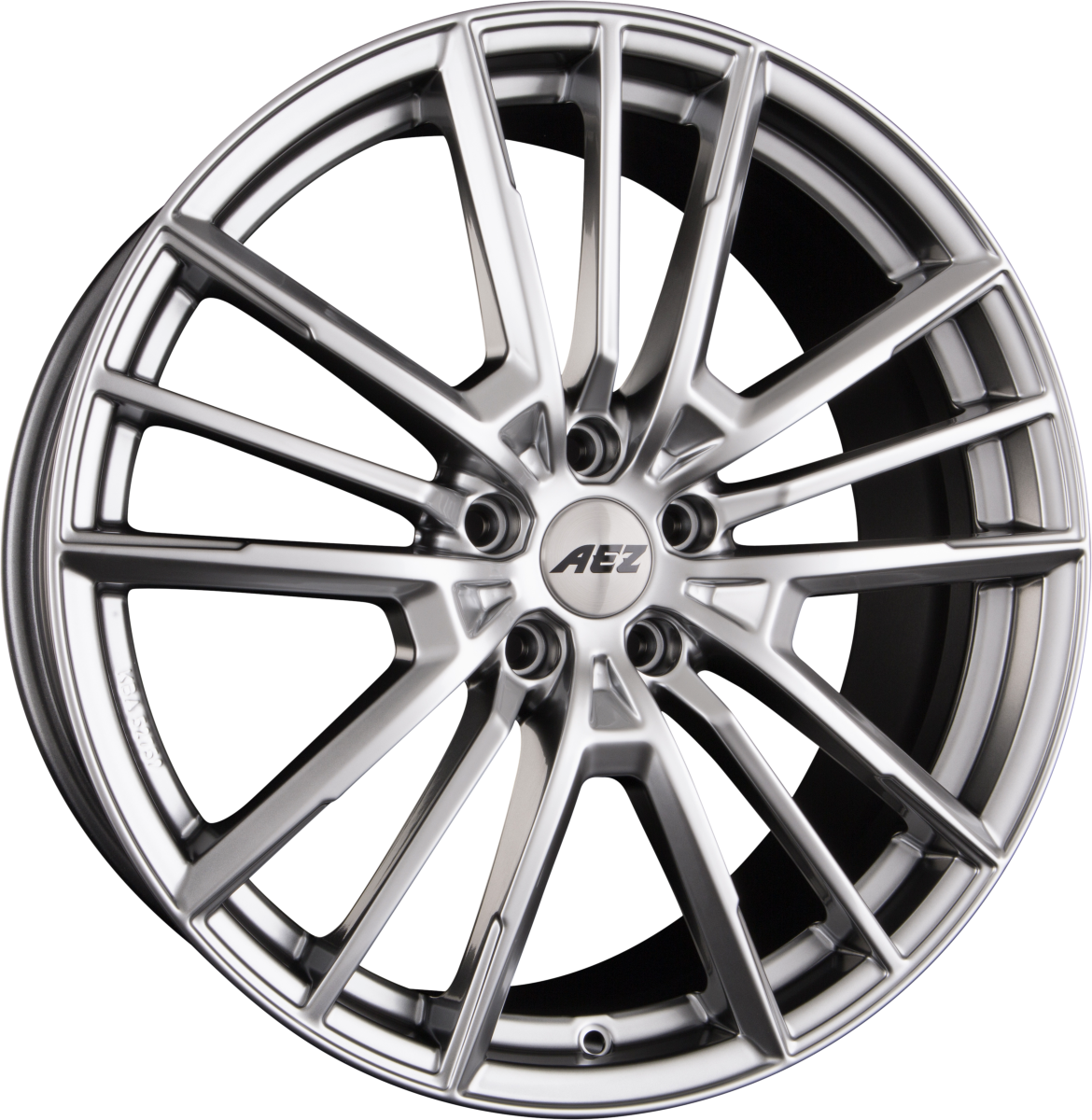 AEZ Kaiman High Gloss Alufelge 8x20 Zoll ET45 LK 5x108 ML70.1 – Bild 2