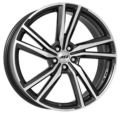 AEZ North DARK - Gunmetal Frontpoliert Alufelge 8.5x19 Zoll ET45 LK 5x112 ML70.1